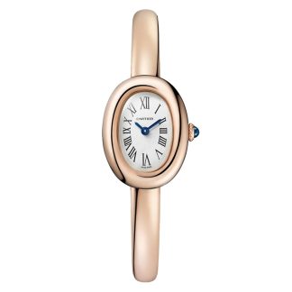 Cartier Baignoire De Cartier Watch Mini Model Størrelse 17 Quartz Movement Rose Gold WGBA0036