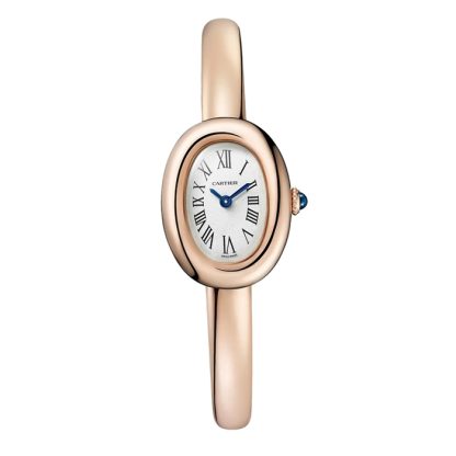 Cartier Baignoire De Cartier Watch Mini Model størrelse 16 Quartz Movement Rose Gold WGBA0020