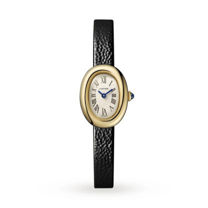 Cartier Baignoire Mini Model Quartz gult guld WGBA0041