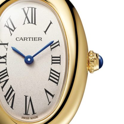 Cartier Baignoire Watch Lille model størrelse 15 Quartz Movement Gul guldkasse WGBA0024 - Billede 3