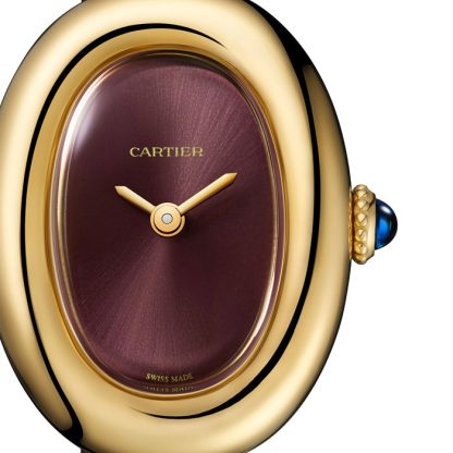 Cartier Baignoire Watch Mini Model Quartz Movement Yellow Gold Case WGBA0032 - Billede 2