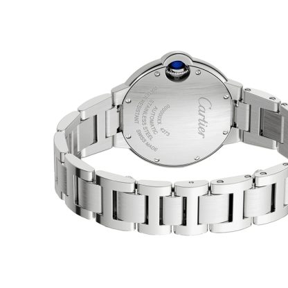 Cartier Ballon Bleu De Cartier Ur 33mm Automatisk Urværk Stål Diamanter W4BB0028 - Billede 3