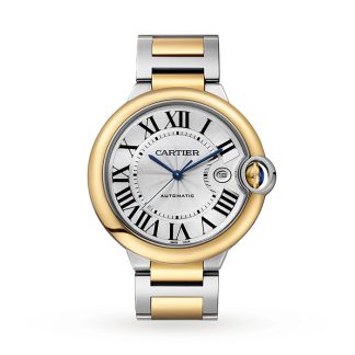 Cartier Ballon Bleu De Cartier Ur 42 mm automatisk optrækkelig stålkasse W2BB0039