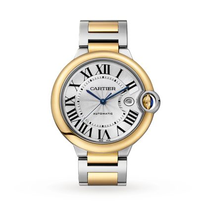 Cartier Ballon Bleu De Cartier Ur 42 mm automatisk optrækkelig stålkasse W2BB0039