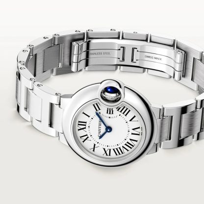 Cartier Ballon Bleu De Cartier Watch 28mm Quartz Movement Steel Case WSBB0073 - Billede 4