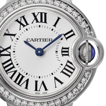 Cartier Ballon Bleu De Cartier Watch 28mm Quartz Movement W4BB0030 - Billede 2