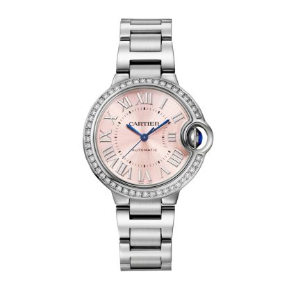 Cartier Ballon Bleu De Cartier Watch 33 mm automatisk optrækkelig stålkasse W4BB0037