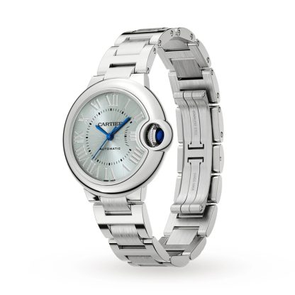 Cartier Ballon Bleu De Cartier Watch 33 mm automatisk værk stål WSBB0062 - Billede 2