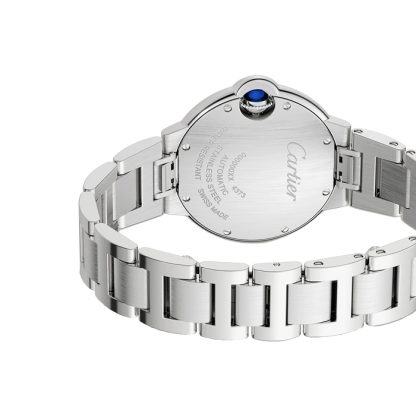 Cartier Ballon Bleu De Cartier Watch 33 mm automatisk værk stål WSBB0062 - Billede 3