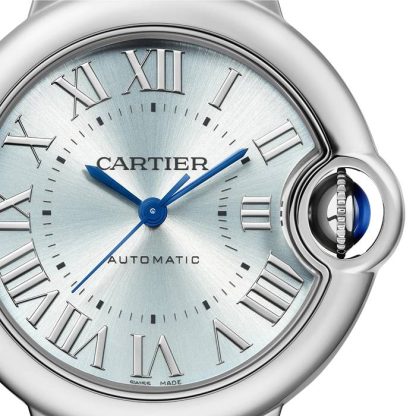 Cartier Ballon Bleu De Cartier Watch 33 mm automatisk værk stål WSBB0062 - Billede 5