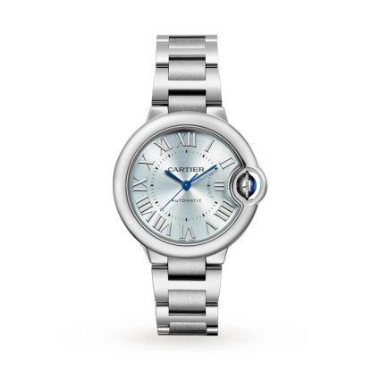 Cartier Ballon Bleu De Cartier Watch 33 mm automatisk værk stål WSBB0062