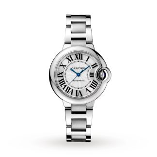 Cartier Ballon Bleu De Cartier Watch 33mm Mekanisk urværk med automatisk optræk Stål WSBB0044