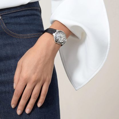Cartier Ballon Bleu De Cartier Watch 33mm Mekanisk værk med automatisk optræk Stål WSBB0030 - Billede 3