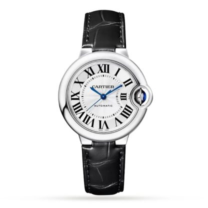 Cartier Ballon Bleu De Cartier Watch 33mm Mekanisk værk med automatisk optræk Stål WSBB0030