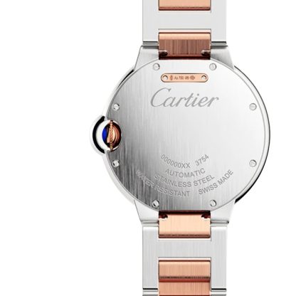 Cartier Ballon Bleu De Cartier Watch 36 Mm Mekanisk værk med automatisk optræk Stålkasse Roseguld W2BB0033 - Billede 3