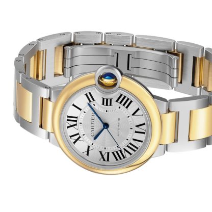 Cartier Ballon Bleu De Cartier Watch 36 mm automatisk optrækkelig stålkasse W2BB0038 - Billede 4
