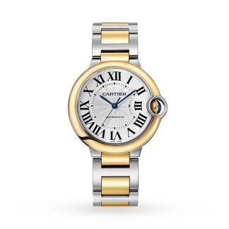 Cartier Ballon Bleu De Cartier Watch 36 mm automatisk optrækkelig stålkasse W2BB0038