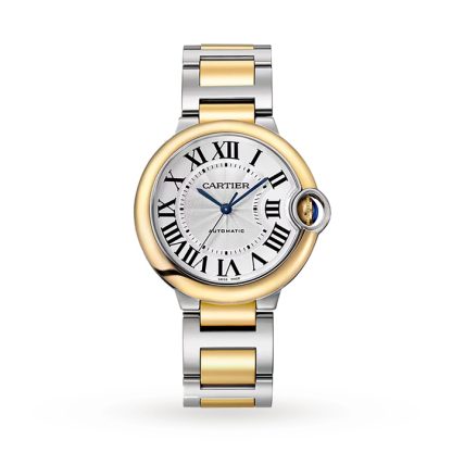 Cartier Ballon Bleu De Cartier Watch 36 mm automatisk optrækkelig stålkasse W2BB0038