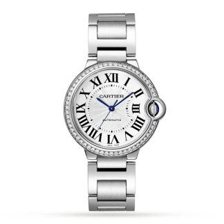 Cartier Ballon Bleu De Cartier Watch 36mm Mekanisk værk med automatisk optræk Stål W4BB0024