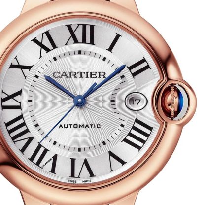 Cartier Ballon Bleu De Cartier-ur 40 mm automatisk værk rosaguld WGBB0039 - Billede 2