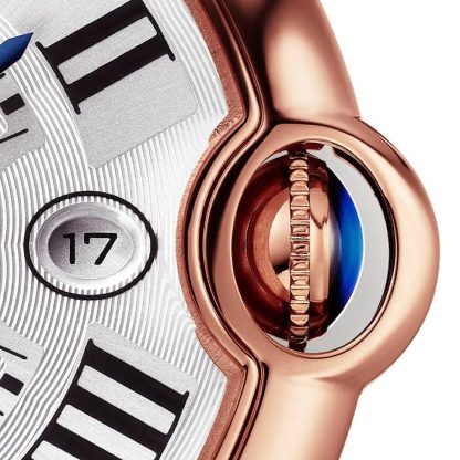 Cartier Ballon Bleu De Cartier-ur 40 mm automatisk værk rosaguld WGBB0039 - Billede 4