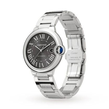 Cartier Ballon Bleu De Cartier-ur 40 mm med automatisk urværk i stål WSBB0060 - Billede 2
