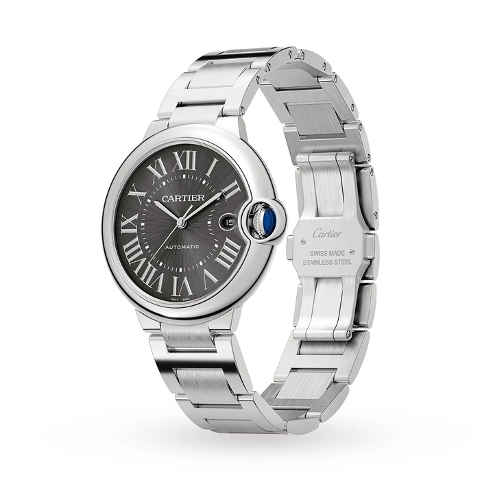 Cartier Ballon Bleu De Cartier-ur 40 mm med automatisk urværk i stål WSBB0060 - Billede 2