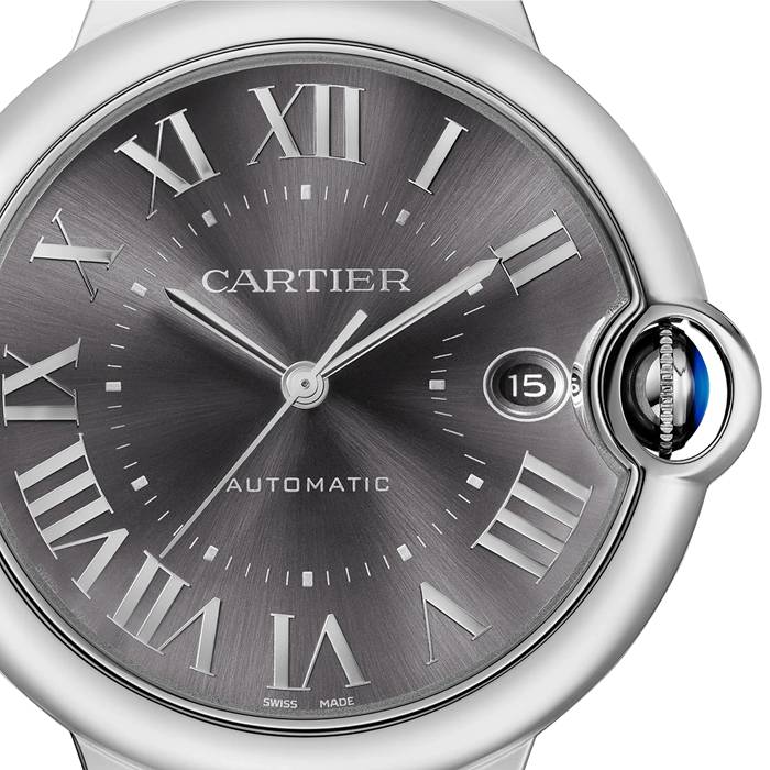 Cartier Ballon Bleu De Cartier-ur 40 mm med automatisk urværk i stål WSBB0060 - Billede 5