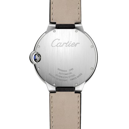 Cartier Ballon Bleu De Cartier-ur 42 mm stål læder WSBB0026 - Billede 4