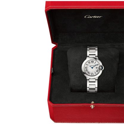 Cartier Ballon Bleu de Cartier Watch 28mm kvartsværk stålkasse WSBB0067 - Billede 3