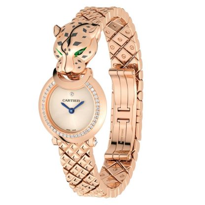 Cartier La Panthère Watch 23,6 mm Quartz Movement Rose Gold HPI01381 - Billede 2