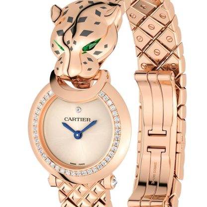 Cartier La Panthère Watch 23,6 mm Quartz Movement Rose Gold HPI01381 - Billede 3