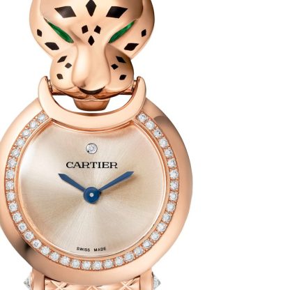 Cartier La Panthère Watch 23,6 mm Quartz Movement Rose Gold HPI01381 - Billede 4