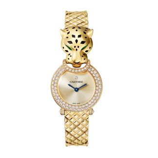 Cartier La Panthère Watch 23,6 mm Quartz Movement Yellow Gold HPI01526