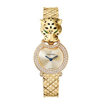 Cartier La Panthère Watch 23,6 mm Quartz Movement Yellow Gold HPI01526