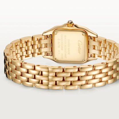 Cartier Panthere De Cartier Ur Lille model Kvartsurværk Gult Guld WJPN0080 - Billede 3