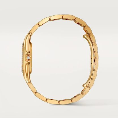 Cartier Panthere De Cartier Ur Lille model Kvartsurværk Gult Guld WJPN0080 - Billede 4