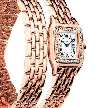 Cartier Panthere De Cartier Ur Lille model Kvartsurværk Rosaguld WJPN0069 - Billede 2