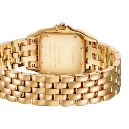 Cartier Panthère De Cartier Ur Medium Model Quartz Movement 18K Yellow Gold WJPN0043 - Billede 2