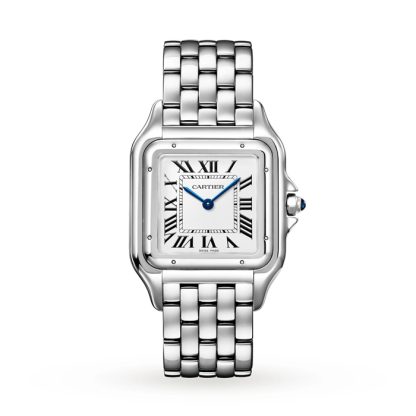 Cartier Panthère De Cartier Ur Stor model Kvartsurværk Stål WSPN0016
