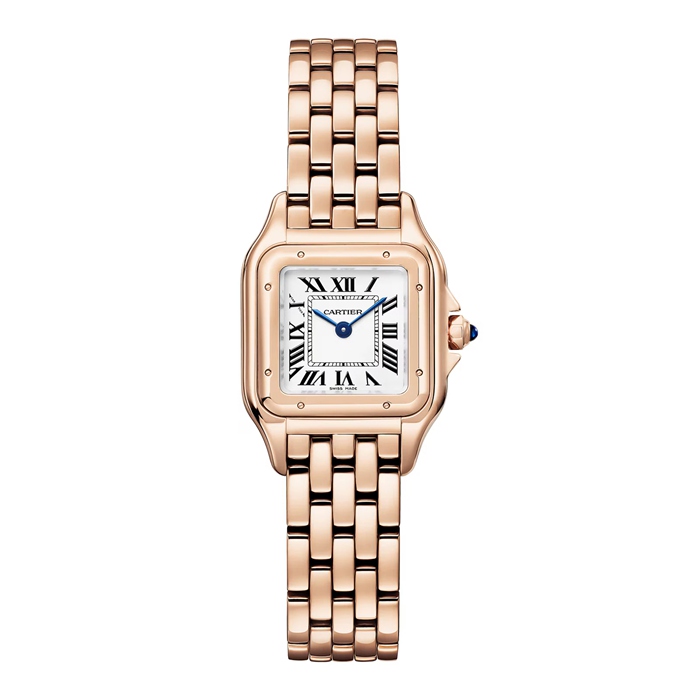 Cartier Panthere De Cartier Watch Lille model Quartz Movement Case i rosaguld WGPN0006-OWN