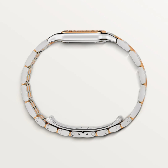 Cartier Panthere De Cartier Watch Medium Model Quartz Movement Case In Rose Gold W3PN0015 - Billede 5