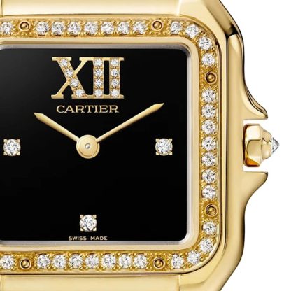 Cartier Panthère De Cartier Watch Medium Model Quartz Movement Yellow Gold WJPN0044 - Billede 2