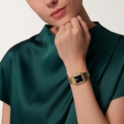 Cartier Panthère De Cartier Watch Medium Model Quartz Movement Yellow Gold WJPN0044 - Billede 3