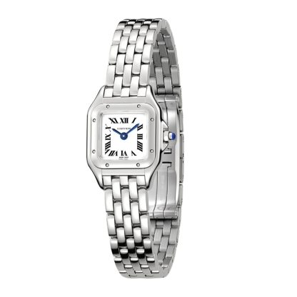Cartier Panthère De Cartier Watch Mini Model Quartz Movement Steel WSPN0012 - Billede 2
