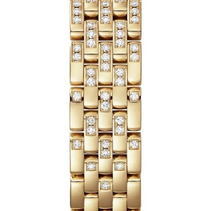 Cartier Panthere de Cartier ur lille model quartzværk Gult guld WJPN0059 - Billede 2