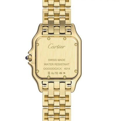 Cartier Panthere de Cartier ur lille model quartzværk Urkasse i gult guld 750/1000 mål 23 mm x 30 mm WGPN0038 - Billede 4
