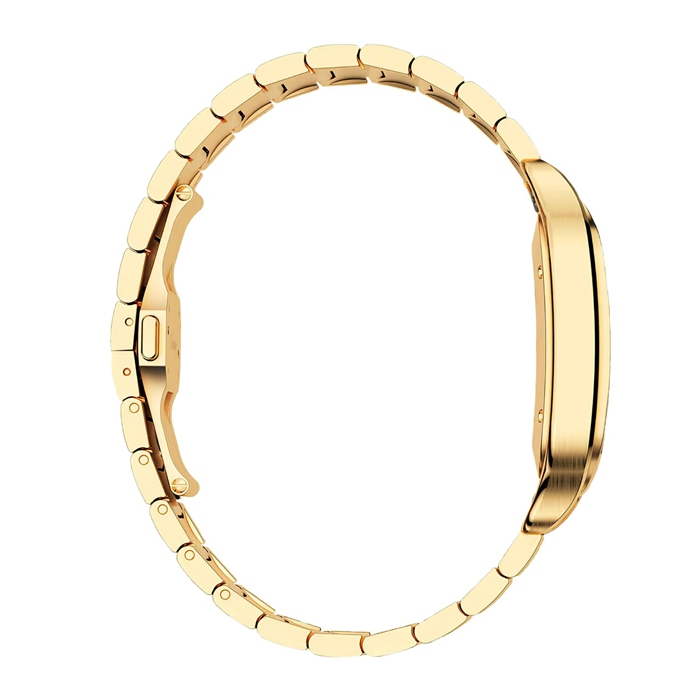 Cartier Santos De Cartier Ur Stor model Automatisk urværk Gult guld Udskiftelige metal- og læderarmbånd WGSA0029 - Billede 4