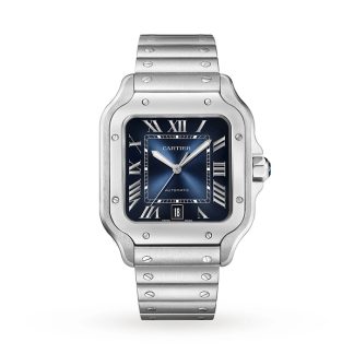 Cartier Santos De Cartier Watch Stor model Automatisk optræk Stålkasse WSSA0071