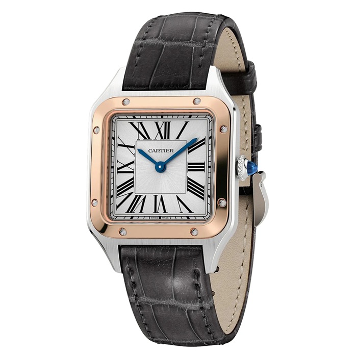 Cartier Santos-Dumont Ur Lille Model Høj Autonomi Kvartsværk Stålkasse W2SA0038 - Billede 2